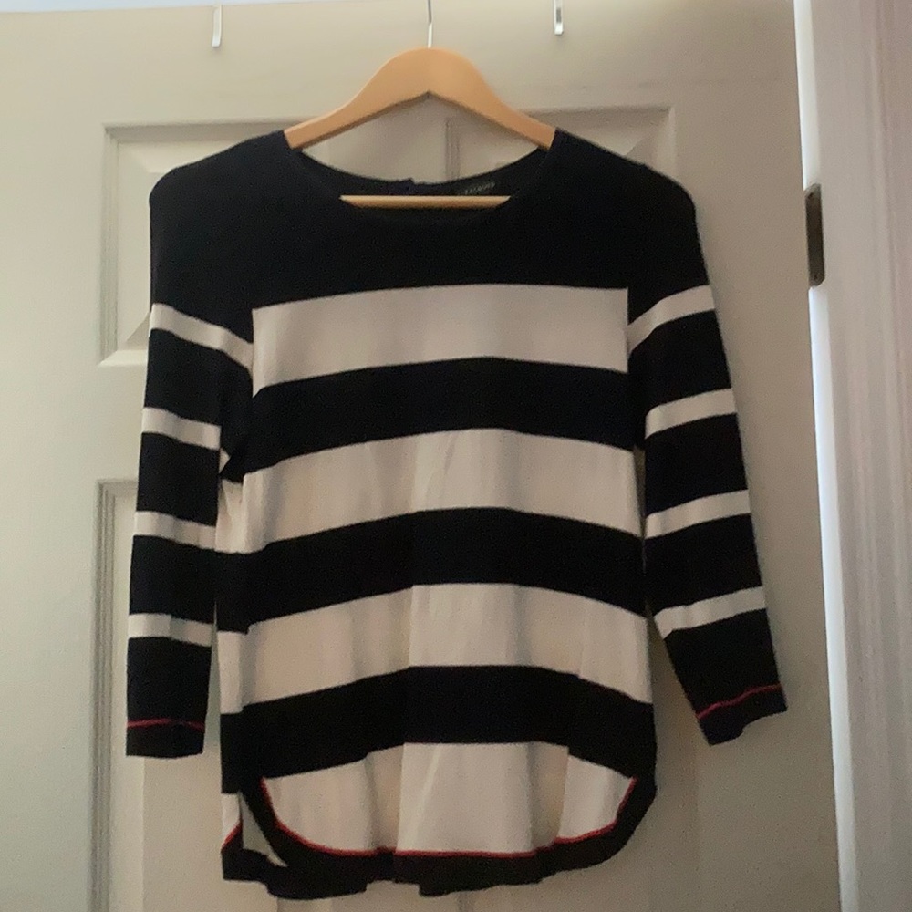 Crew neck Talbots sweater 3/4 sleeve